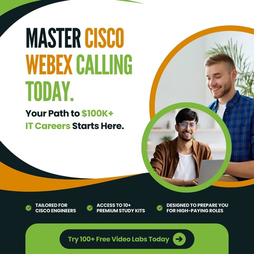 Cisco WebEx Calling Essential Lab (4024-06)